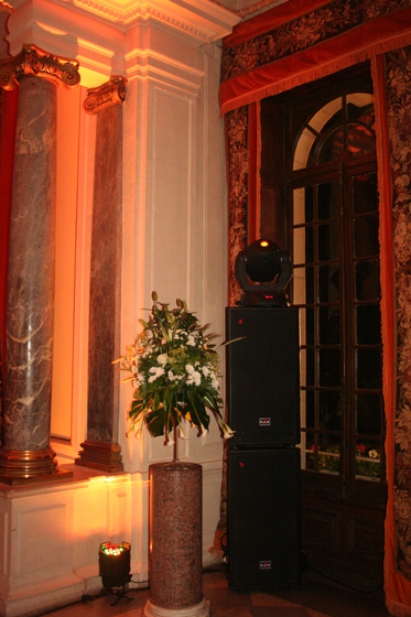 enceinte de sonorisation